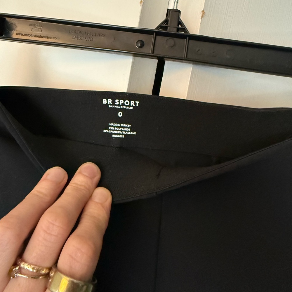 BR Sport (Banana Republic) Black Ponte Trousers